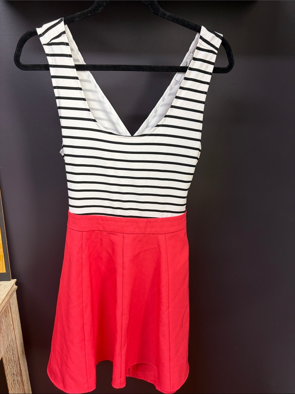 Striped Bodice Women’s Dress!! EUC